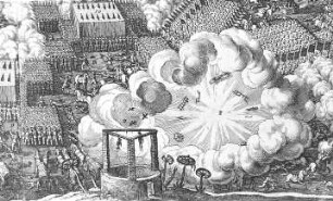 Lützen. Ausschnitt aus: Schlacht bei Lützen 1632, Repro