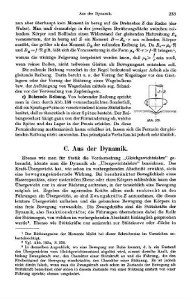 C. Aus der Dynamik