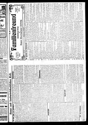 Familienfreund. 1912-1917