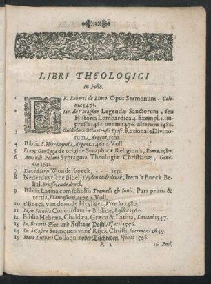 Libri Theologici.