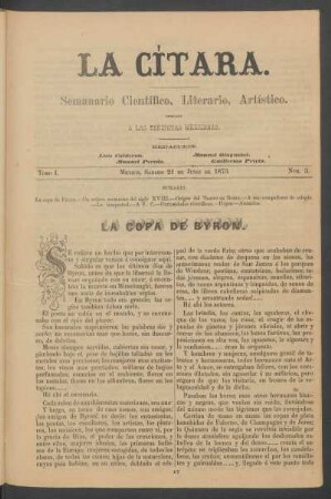 La copa de Byron.