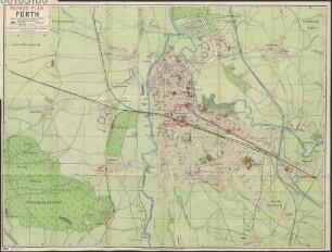 Pharus-Plan Fürth i. Bayern