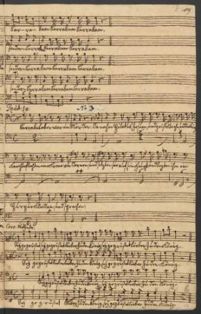 12. [Recitativo] (Ev., Chor): Da nahm Pilatus Jesum