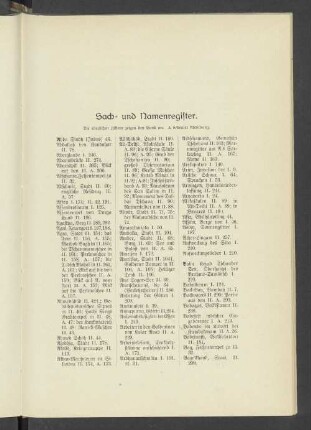 Sach- und Namenregister
