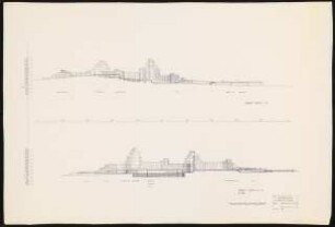 Gutachten Ostseebad Holnis: Ansichten, Schnitte C-C, D-D 1:500