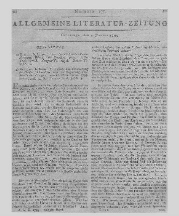 Etwas für Politiker und Psychologen. Halle, Leipzig: Ruff 1795