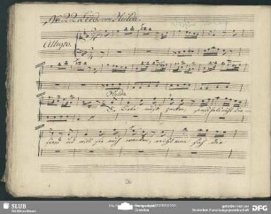 No. 22 Lied: "Die Liebe muß zanken"