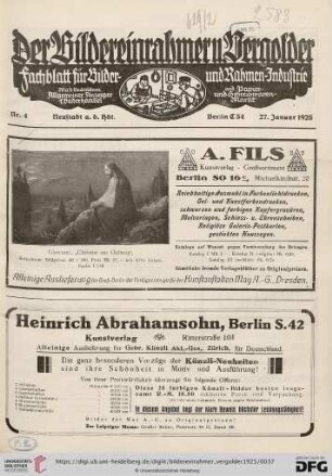 Nr. 4 (27. Januar 1925)