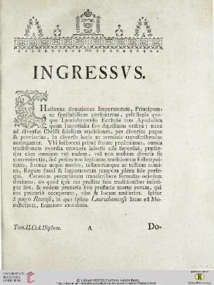 Ingressus