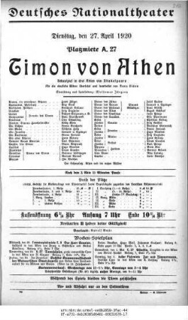 Timon von Athen