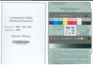 Entnazifizierung Richard Kleinert , geb. 10.08.1903 (Lehrer)