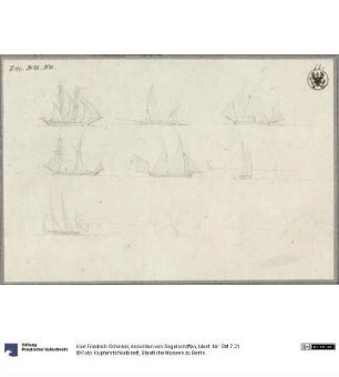 Ansichten von Segelschiffen
