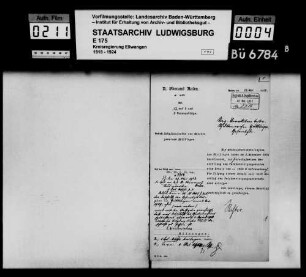 Schuldenwesen der Gesamtgemeinde Hüttlingen