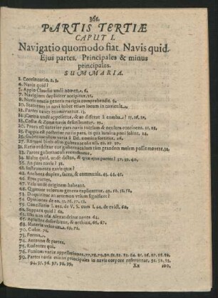 Caput I. Navigatio quomodo fiat.