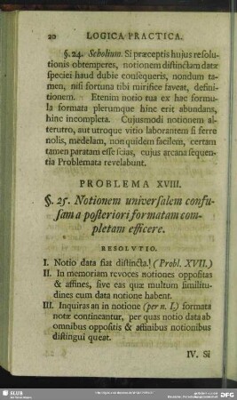 Problema XVIII.