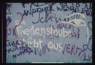 Die Friedenstaube stirbt aus