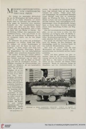 2: Moderne Gartenarchitektur