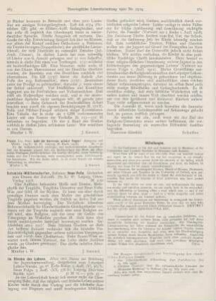 283-284 [Rezension] Im Strome des Lebens. Altes und Neues zur Belebung der Jugendunterweisung, dargeboten vom Leipziger Lehrer-Verein. 1. Reihe. 5. Aufl