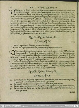 Quaestio Quinta Principalis