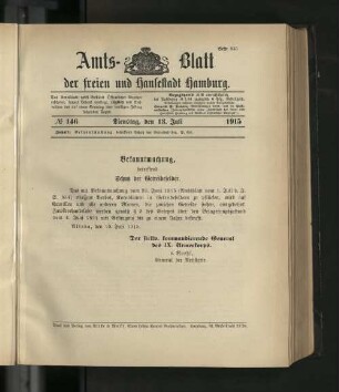 No. 146, 13. Juli 1915