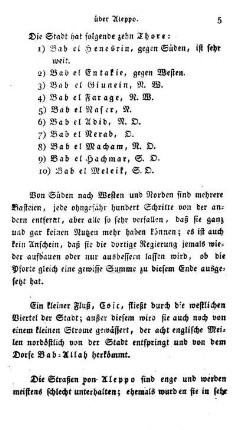 Straßen und Bazars.