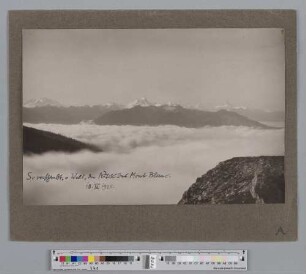 Fotografie des Mont Blancs