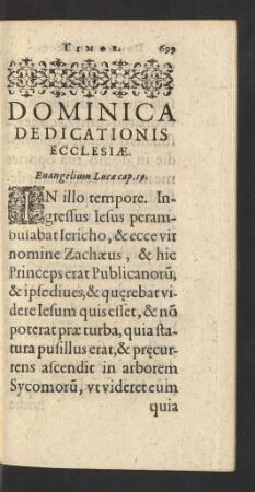 Dominica Dedicationis Ecclesiae.