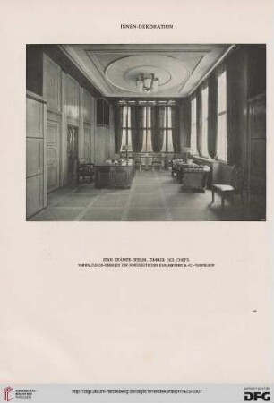 Das Verwaltungs-Gebäude