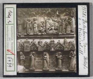 Paderborn: Dom, Relief am südlichen Querschiff (Stoedtner-Nr. 98285)
