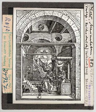 Albrecht Dürer: Marienleben, Verkündigung