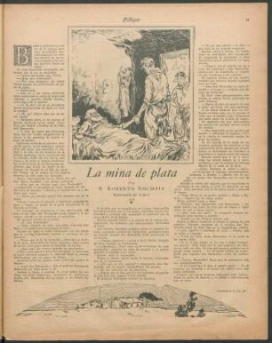 La mina de plata : Ilustración de López