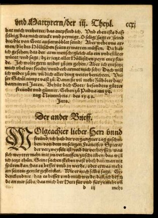 Der ander Brieff.