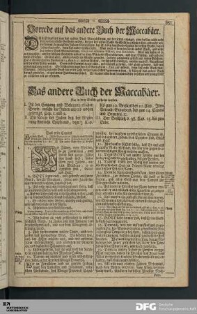 Das andere Buch der Maccabäer