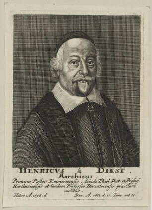 Bildnis des Henricvs à Diest