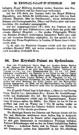 36. Der Krystall-Palast zu Sydenham