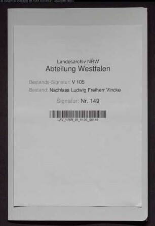 3 Briefe von Arnim-Boitzenburg
