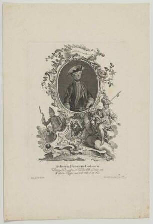 Bildnis des Fridericus Henricus Ludovicus, Princeps Borussia