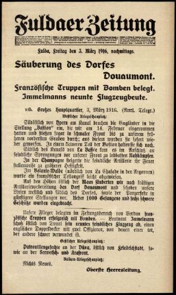 Ausgabe vom Freitag, den 03. März 1916.
