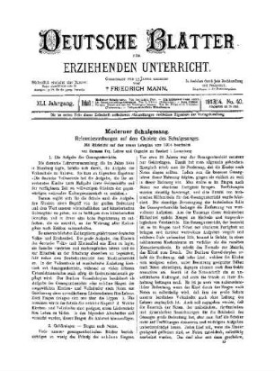 Moderner Schulgesang : Reformbestrebungen auf dem Gebiete des Schulganges