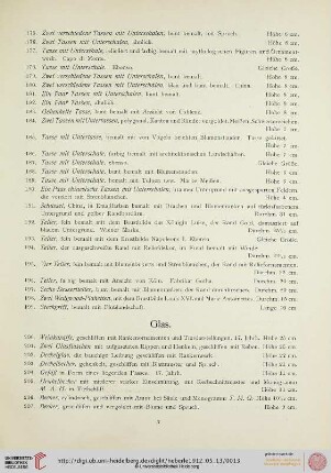 Glas (Nr. 200-226)