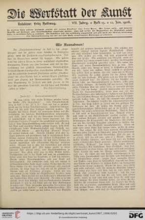 Wir Ausnahmen!