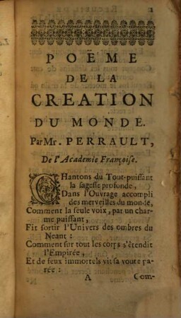 Recueil De Pieces Curieuses Et Nouvelles : Tant en Prosqu'en Vers, 1