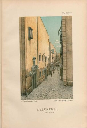 Tav. XXXIX. S. Clemente alla Duchesca