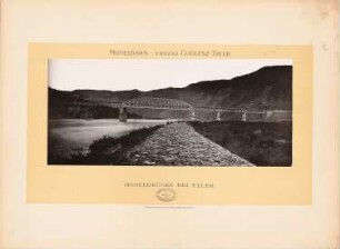 Moselbahn-Strecke (Moselstrecke): Koblenz-Trier, Eller: Ansicht der Moselbrücke