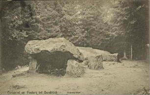 Carlsteine am Piesberg bei Osnabrück - Hünengräber.