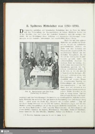 II. Spätes Mittelalter von 1250-1550