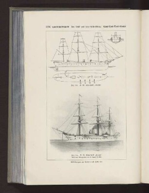 Fig. 332 S. M. Schulschiff "Stosch" Fig. 333 S. M. Schulschiff "Stosch"