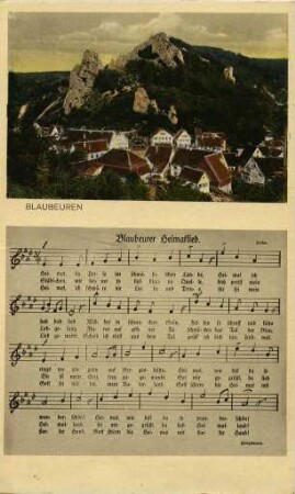 Ansicht von Blaubeuren