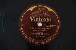 La fanciulla del West : Ch'ella mi creda libero / (Puccini)