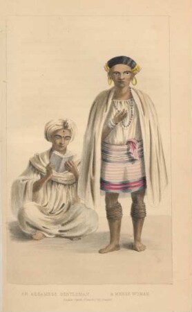 An Assamese gentleman, a Meree woman